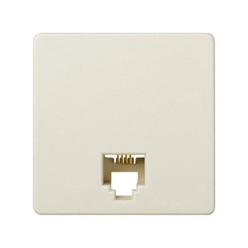 Telephone socket with 4 RJ11 contacts ivory Simon 27 Play with reference 27480-32 from the brand SIMON