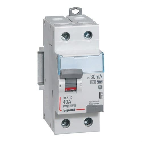 Różnicówka DX3 2P 40A 30mA Klasa HPI z odnośnikiem 411591 od marki LEGRAND
