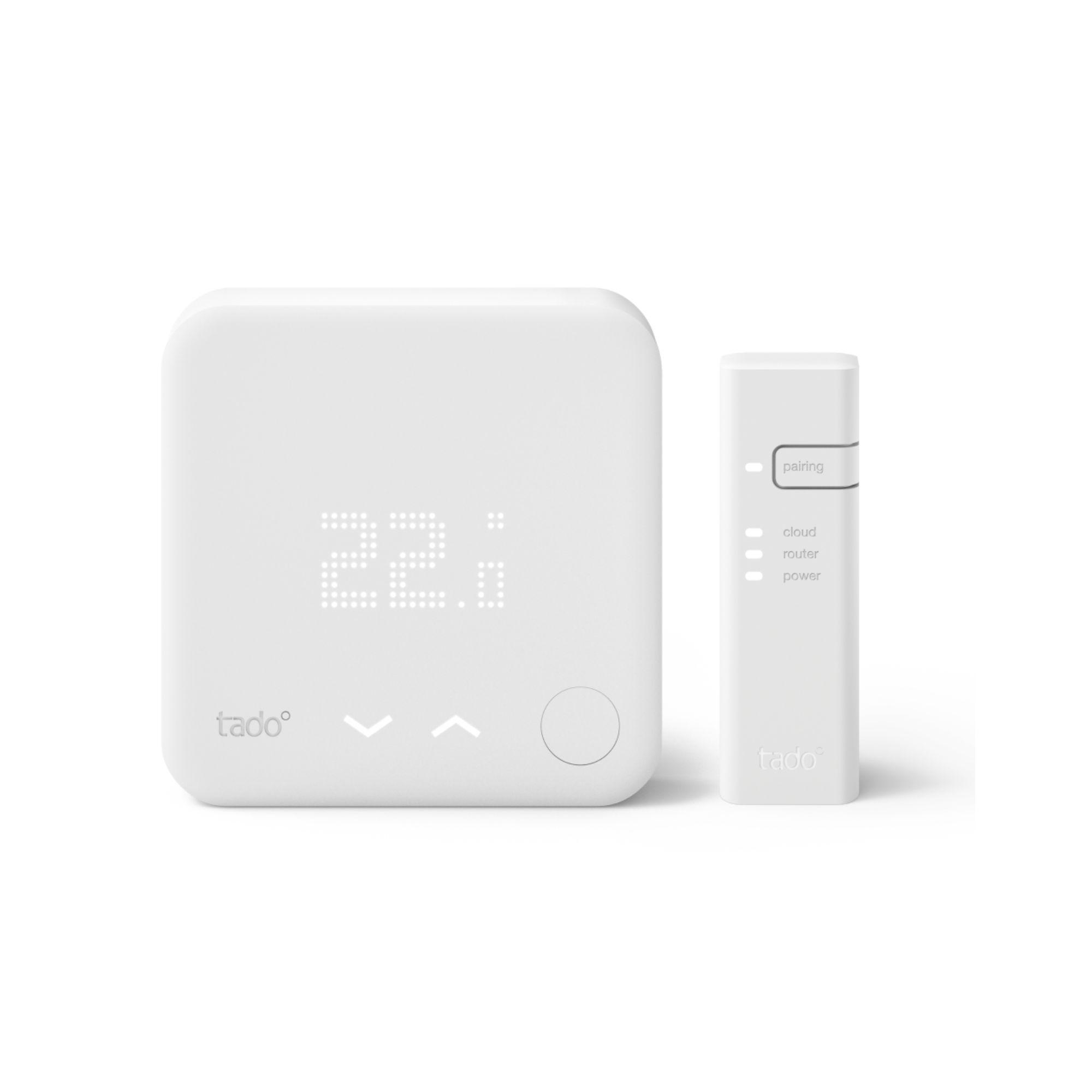 Inteligentny termostat przewodowy Tado V3+ - Zestaw startowy z odnośnikiem ST KIT V3+ od marki TADO
