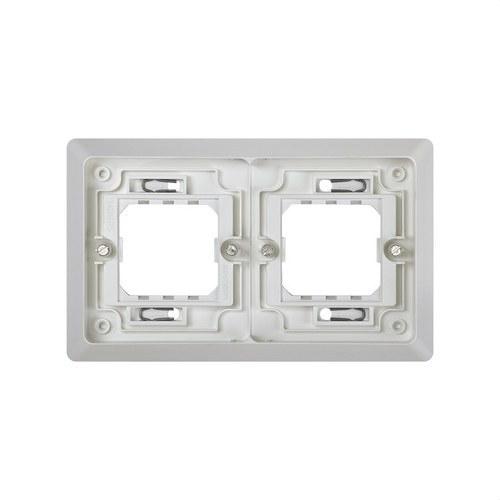 Frame for flush-mounted boxes with 2 elements grey Simon Aqua with reference 4400620-035 from the brand SIMON