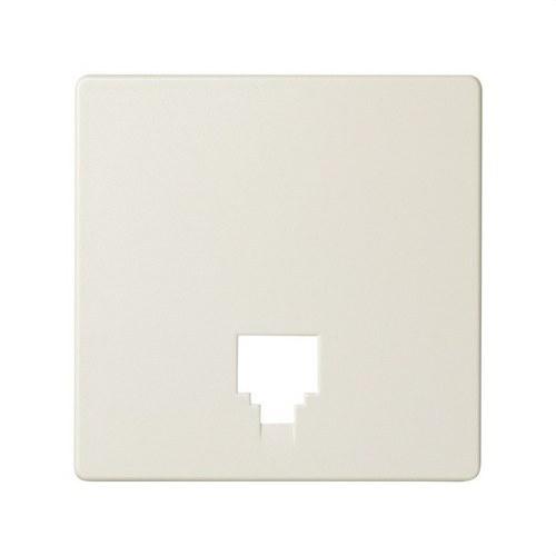 Plate for Telephone Jacks with RJ11 and RJ12 Connectors Ivory Simon 82 with reference 82062-61 from the brand SIMON